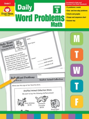 cover image of Daily Word Problems, Grade 3